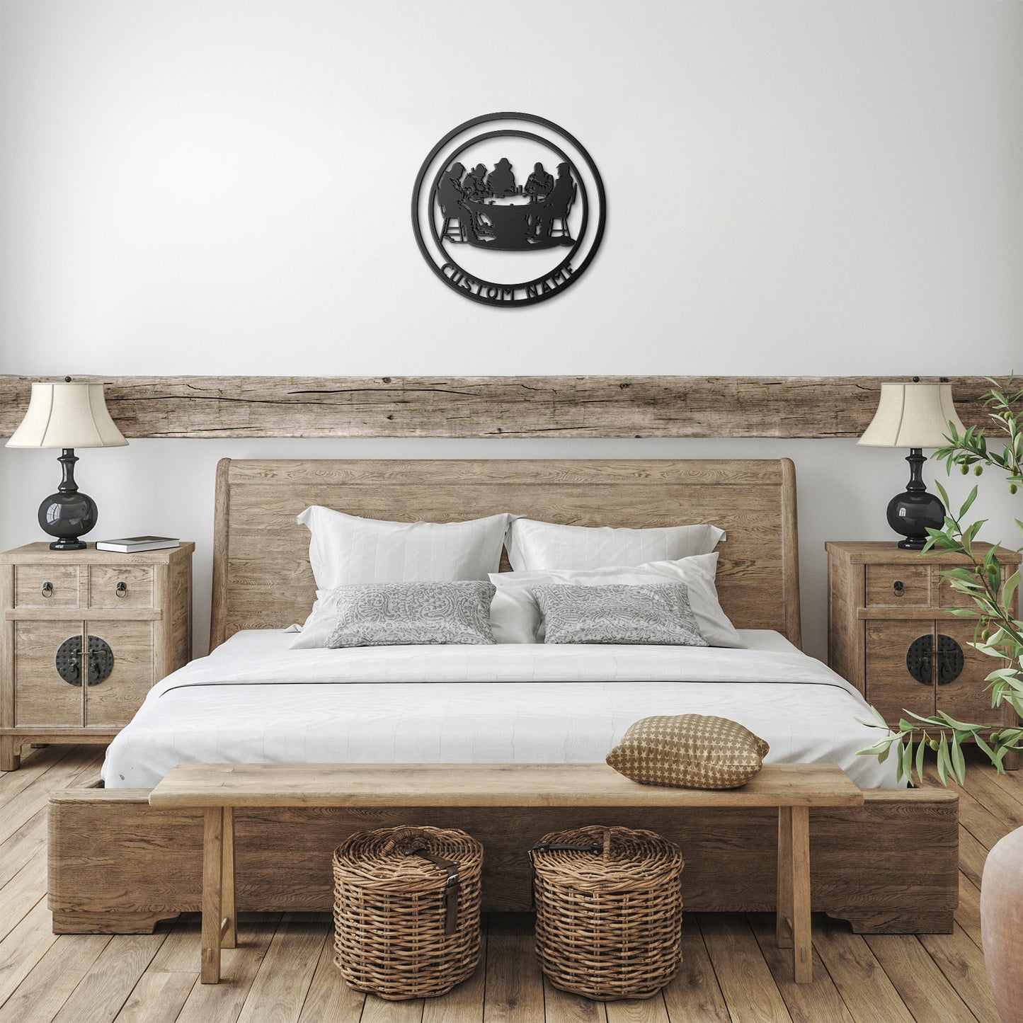 Poker Metal Wall Art