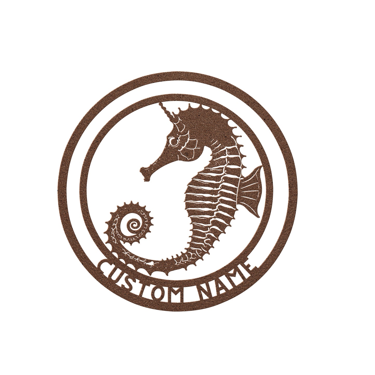 Seahorse Metal Wall Art