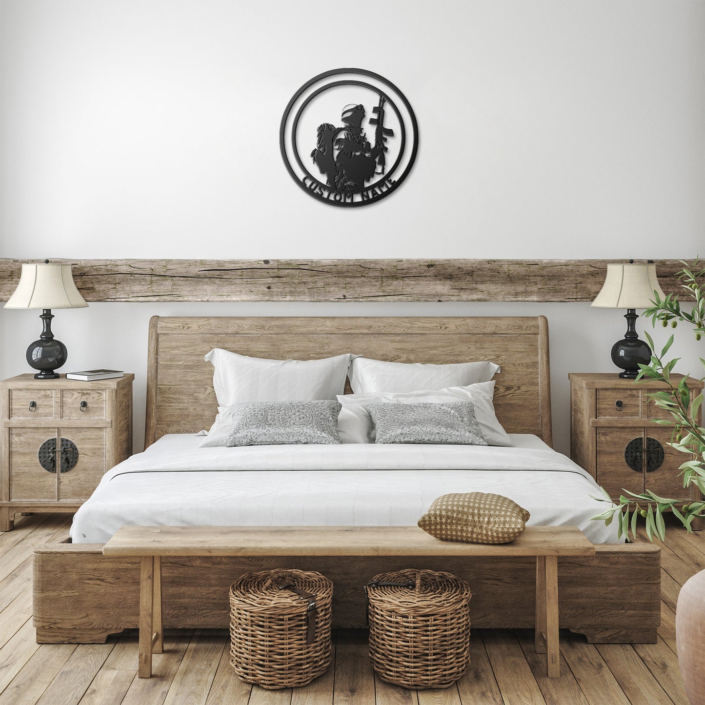 Soldier Metal Wall Art