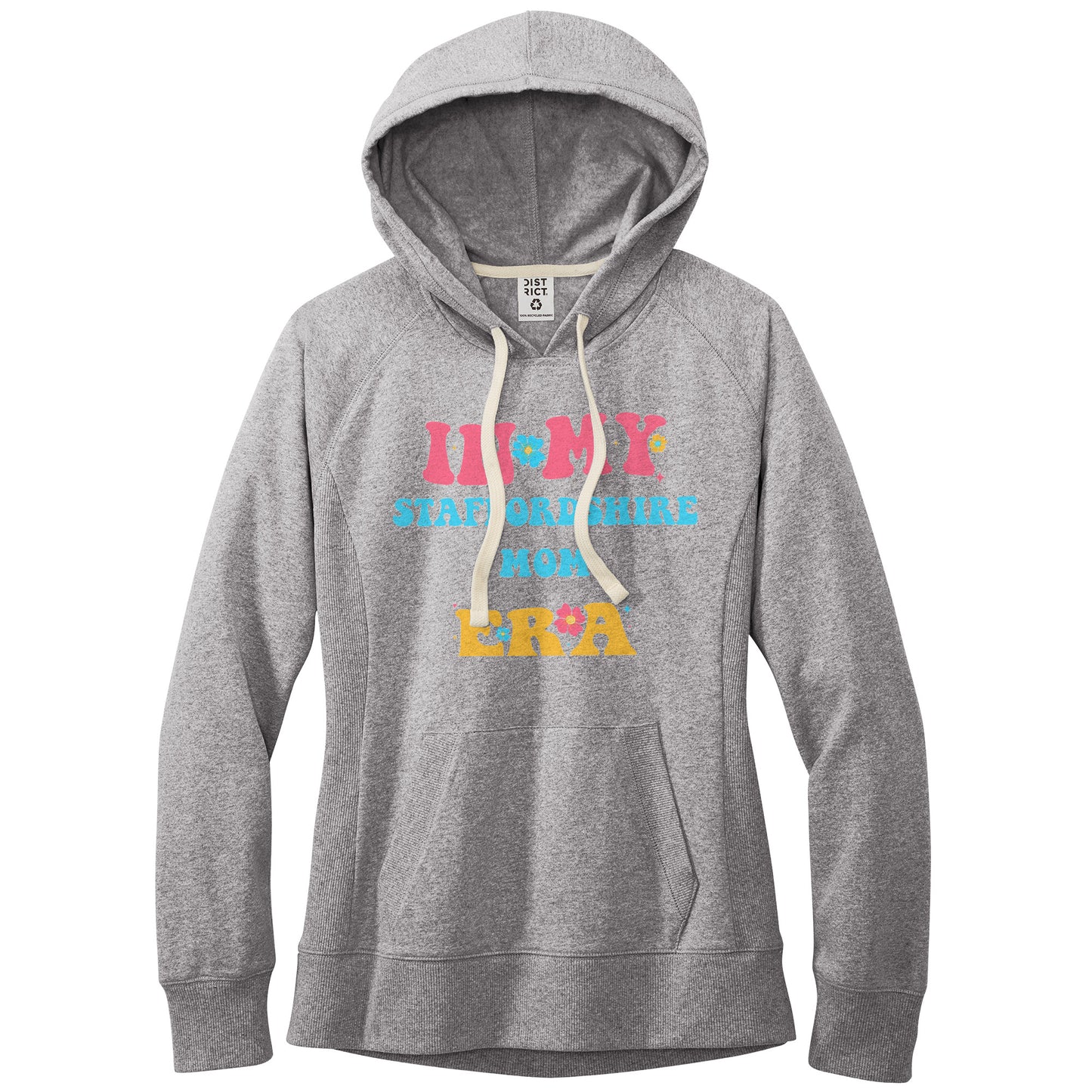 Staffordshire Dog Mom Era Fleeded Hoodie