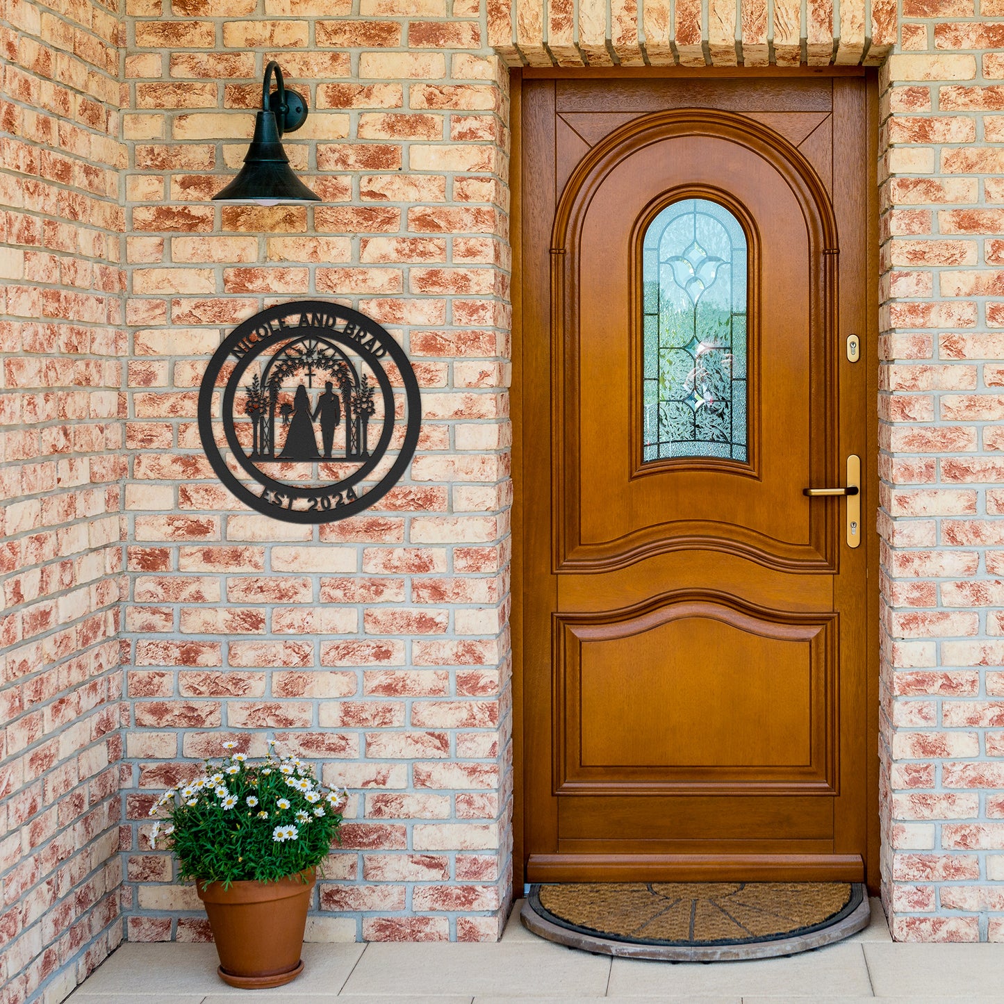 Wedding Metal Wall Art