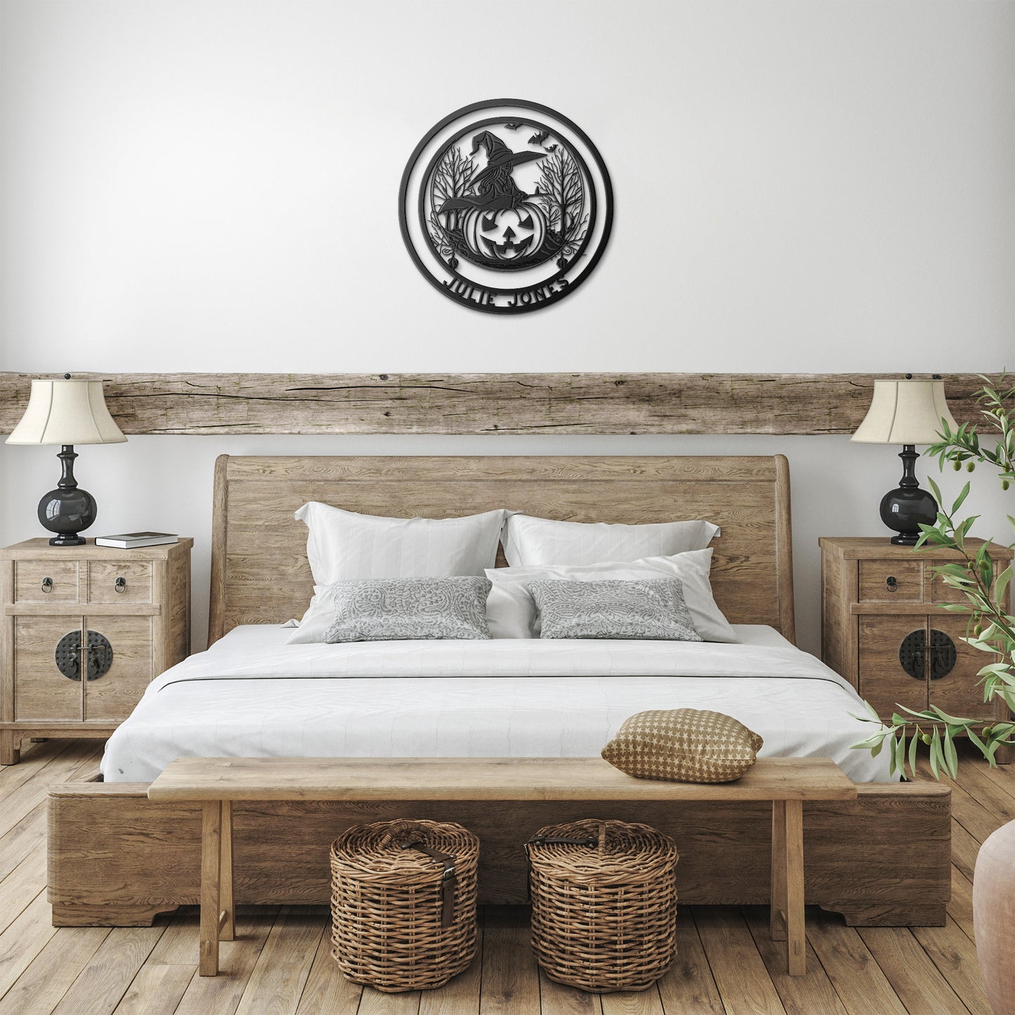 Witch Metal Wall Art