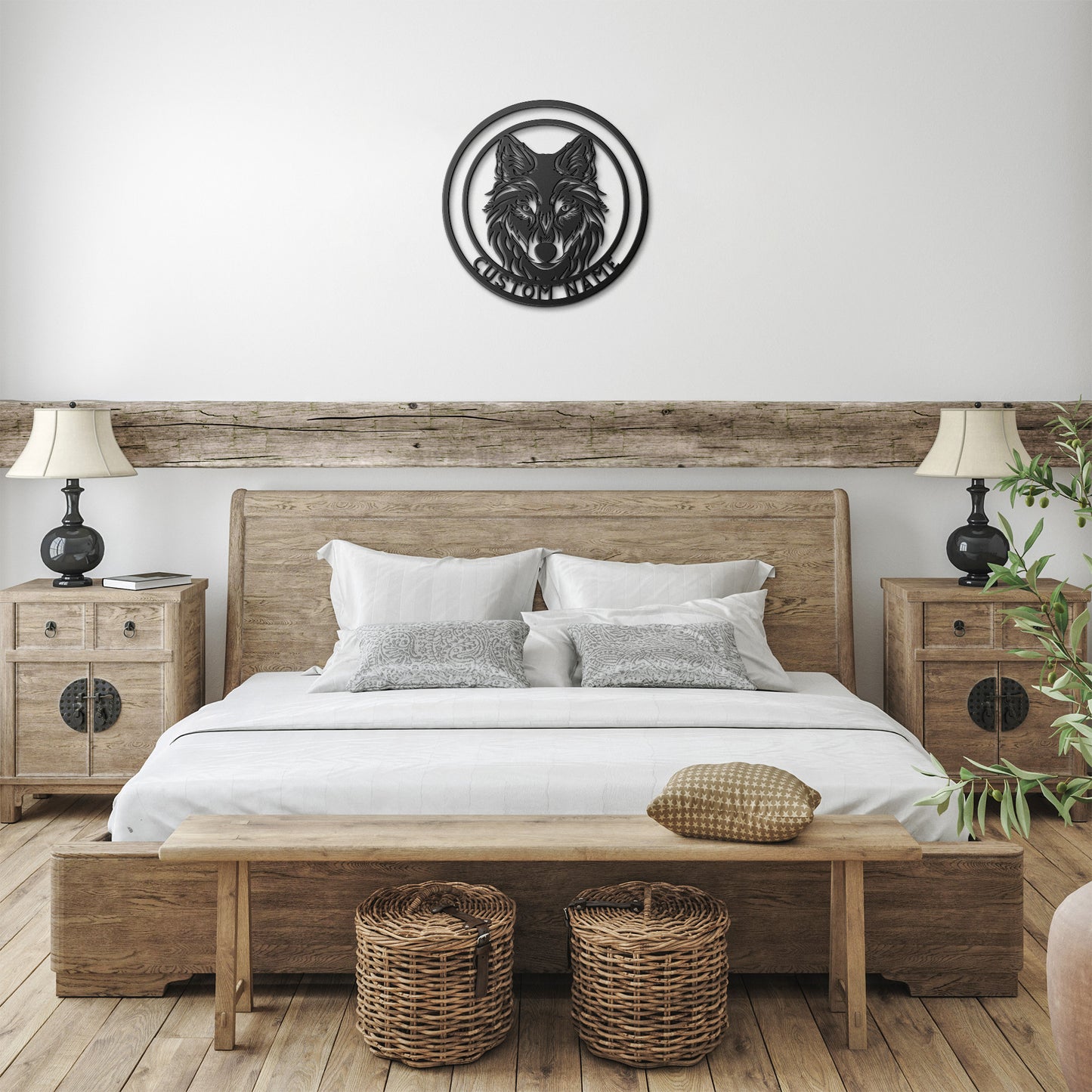 Wolf Metal Wall Art