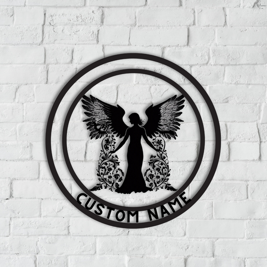 Angel Metal Wall Art
