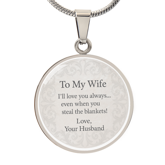 I Love You Always Personalized Pendant