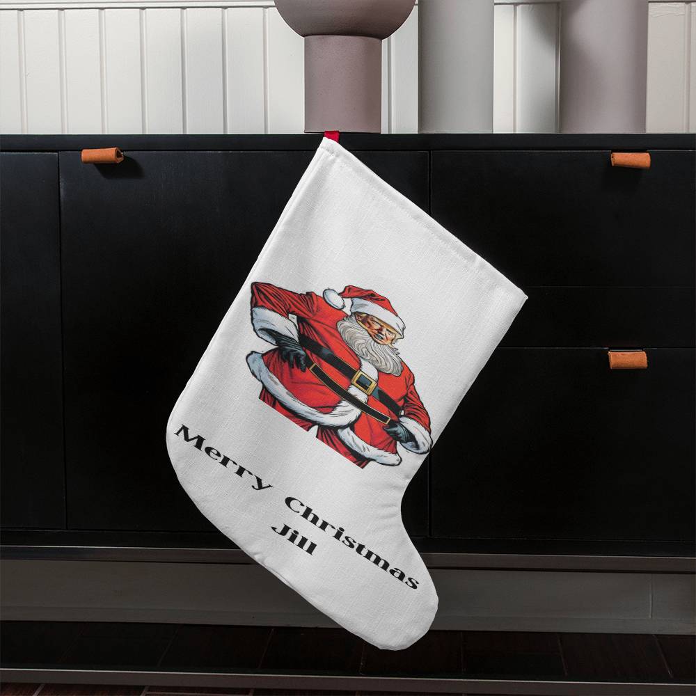 Personalized Trump Christmas Giant Holiday Stocking