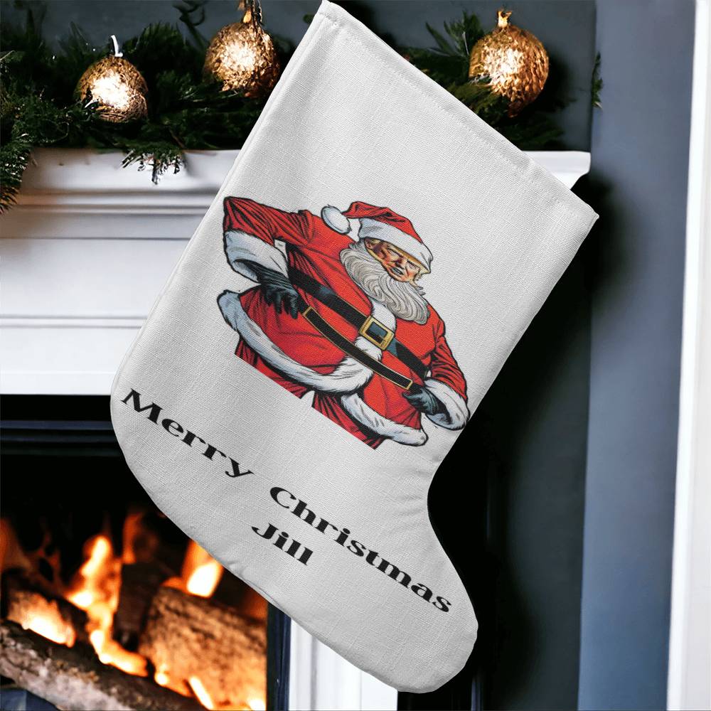 Personalized Trump Christmas Giant Holiday Stocking