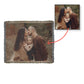Personalized Dog Memorial Photo Woven Blanket