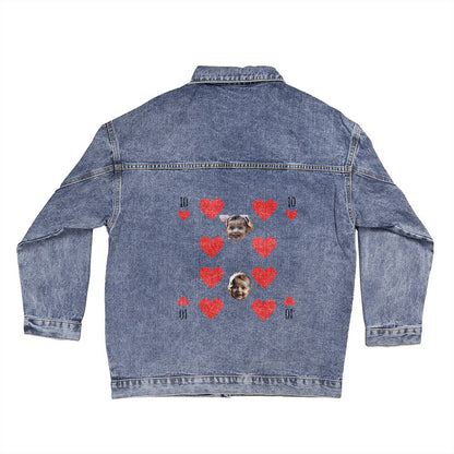 Personalized Baby Face Denim Jacket