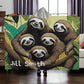 Sloth Hooded Blanket