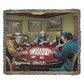 Personalized Poker Heirloom Woven Blanket
