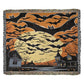Spooky Bats Halloween Heirloom Woven Blanket