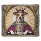 Personalized Jack Russell Heirloom Woven Blanket