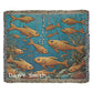Personalized School Of Fish Heirloom Woven Blanket