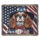 Personalized Cavalier King Charles Spaniel Heirloom Woven Blanket
