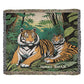 Personalized Tigers Heirloom Woven Blanket