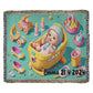 Personalized Baby Girl Blanket