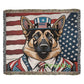 Personalized German Shepherd Heirloom Woven Blanket