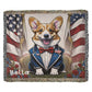 Personalized Pembroke Welsh Corgi Heirloom Woven Blanket