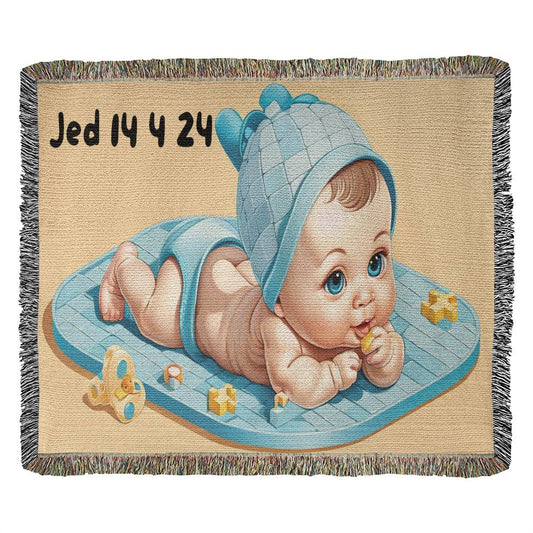 Personalized Baby Boy Blanket