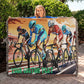 Racing Cyclist Blanket