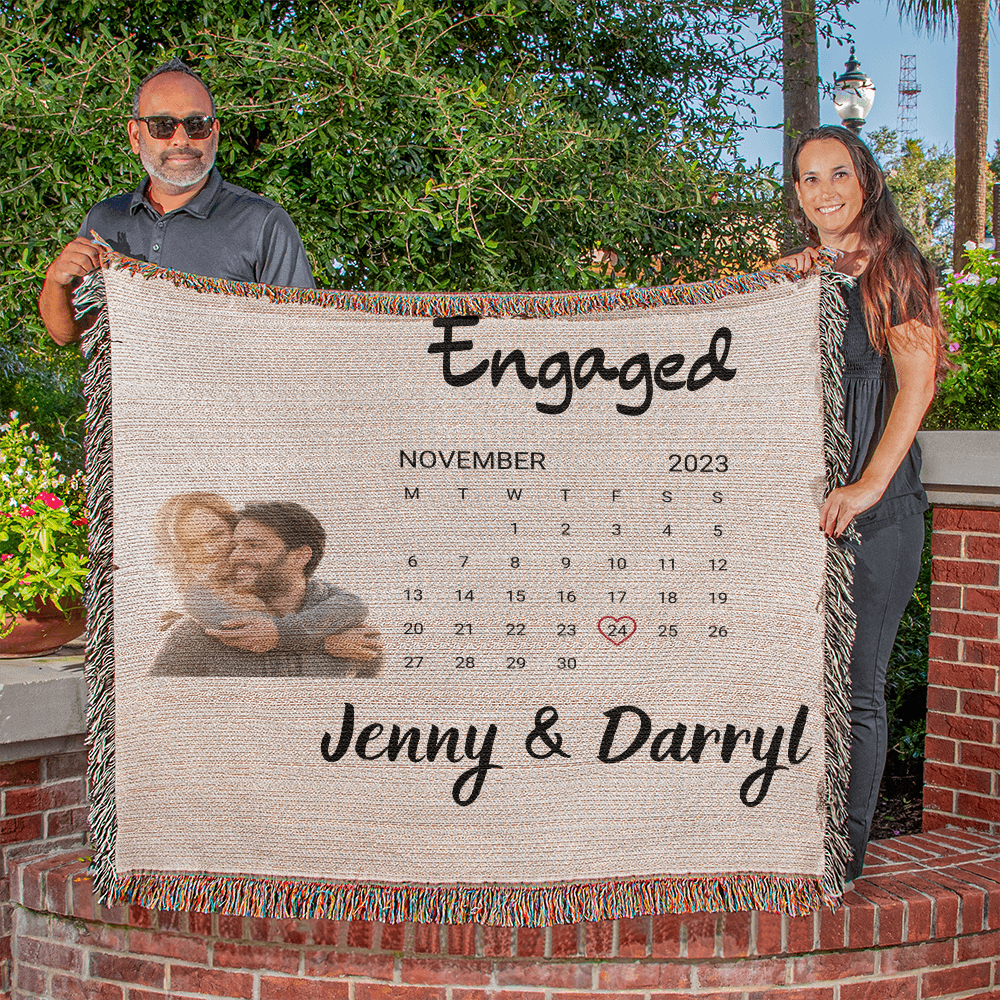 Personalized Couple Heirloom Blanket