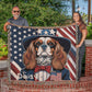 Personalized Cavalier King Charles Spaniel Heirloom Woven Blanket