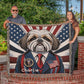Personalized Shih Tzu Heirloom Woven Blanket