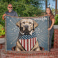 Personalized Labrador Retriever Heirloom Woven Blanket