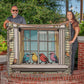 Personalized Birds In A Window Heirloom Woven Blanket