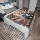 Personalized Pembroke Welsh Corgi Heirloom Woven Blanket