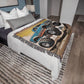 Personalized Monster Truck Heirloom Woven Blanket