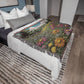 Personalized Wild Flower Heirloom Woven Blanket