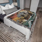 Personalized Pirate Ship Heirloom Woven Blanket