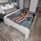Personalized Dacshund President Heirloom Woven Blanket