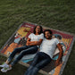 Personalized Ballroom Dancing Heirloom Woven Blanket