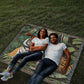 Personalized Tigers Heirloom Woven Blanket