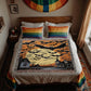 Spooky Bats Halloween Heirloom Woven Blanket