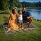 Personalized Wild Flower Heirloom Woven Blanket