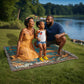 Personalized School Of Fish Heirloom Woven Blanket