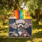 Personalized Poodle Heirloom Woven Blanket