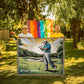 Personalized Golfer Heirloom Woven Blanket
