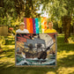 Personalized Pirate Ship Heirloom Woven Blanket