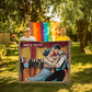 Personalized Ballroom Dancing Heirloom Woven Blanket