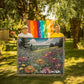 Personalized Wild Flower Heirloom Woven Blanket