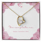 Forever Love Necklace With Message Card. A Gift For That Special Someone On Valentines Day