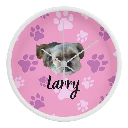 Personalized Dog Lover 10 Inch Clock