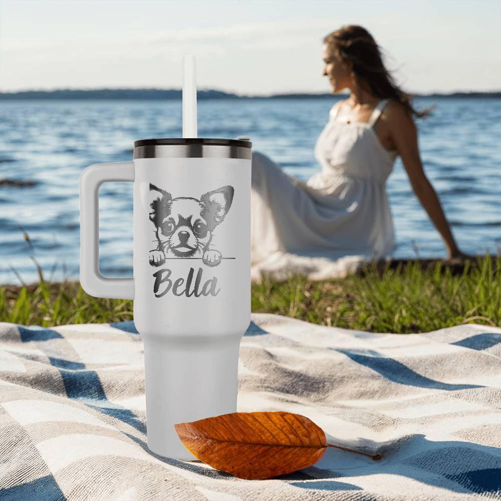 Personalized Dog Lover 40oz Tumbler