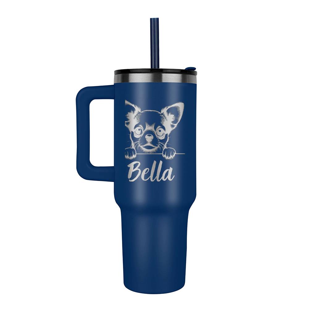 Personalized Dog Lover 40oz Tumbler