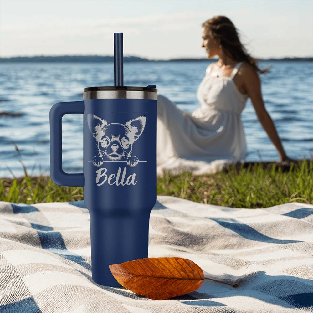 Personalized Dog Lover 40oz Tumbler